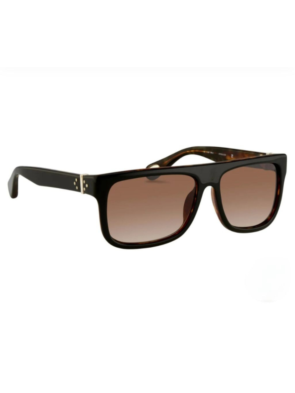 ANN DEMEULEMEESTER Cat Eye Tortoise Square Gradient‎ Sunglasses NEW 53 mm